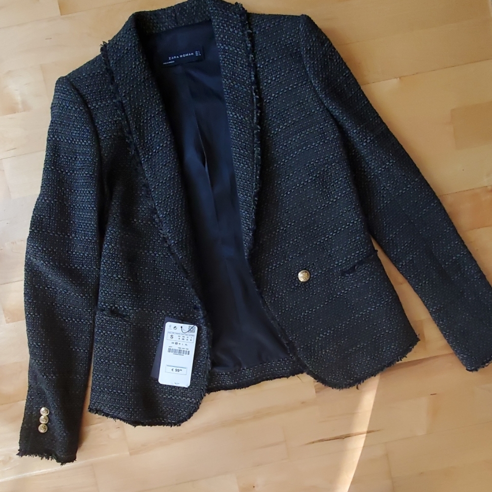 Zara Tweed Blazer